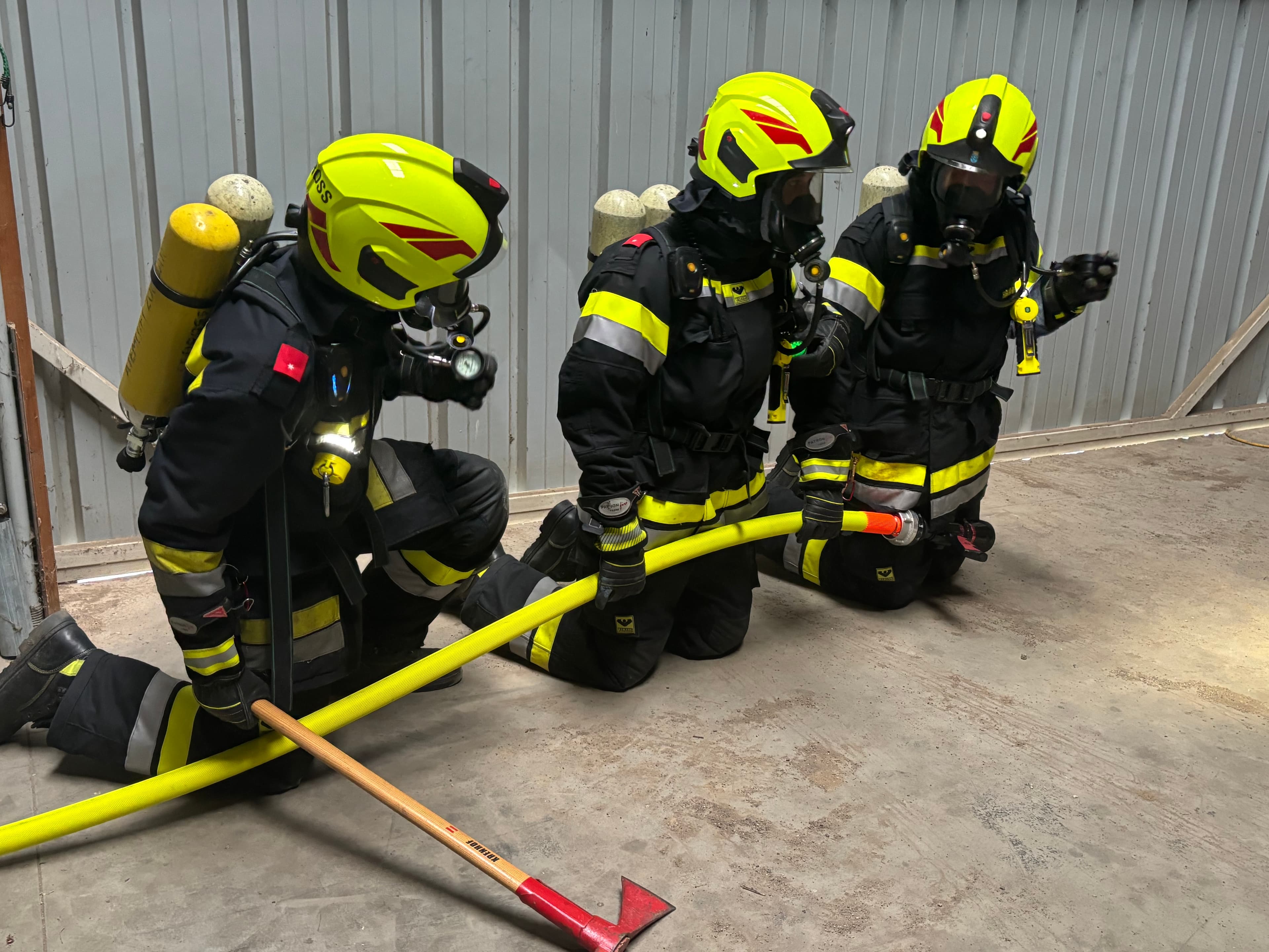 Gemeinsame Übung mit den Freiwilligen Feuerwehren Stratzing und Lengenfeld