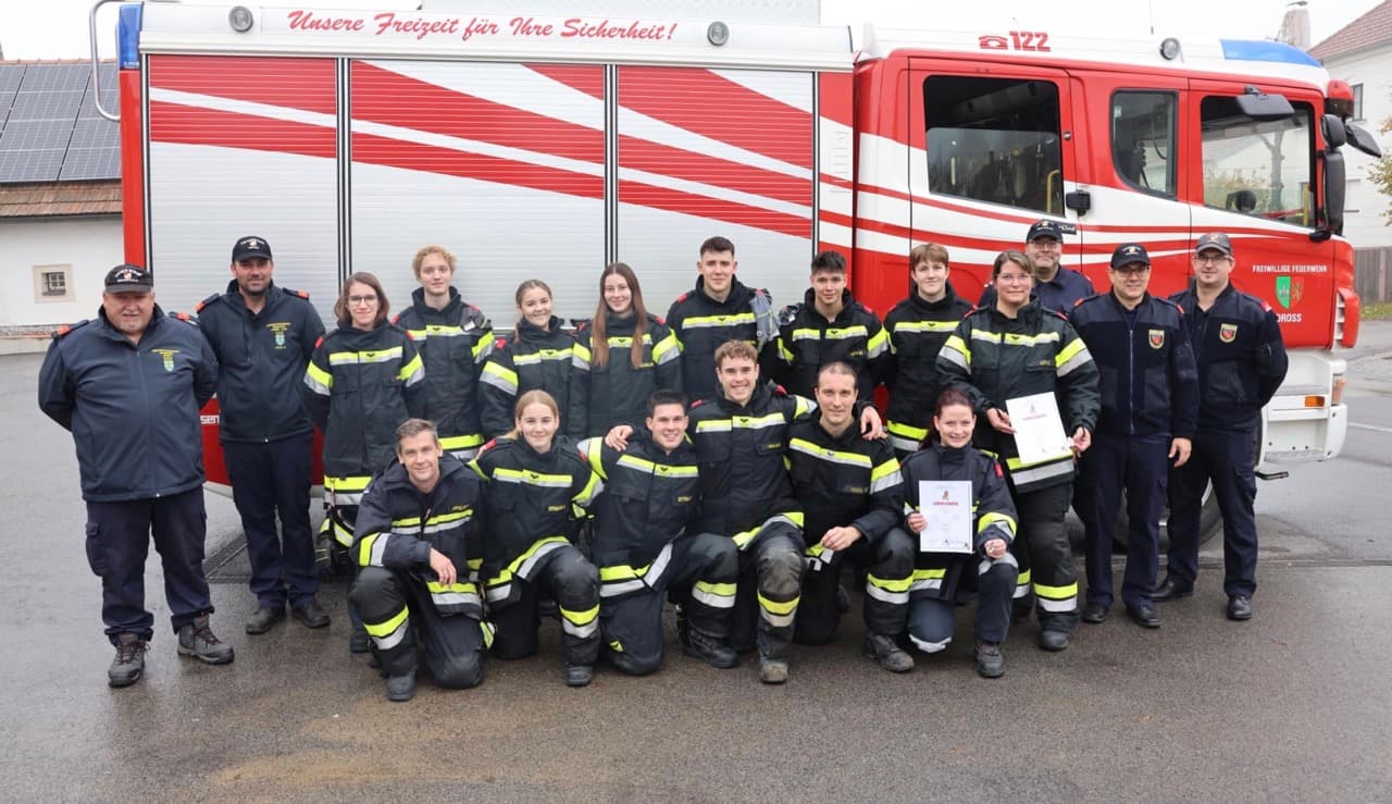 Ausbildungsprüfung Löscheinsatz